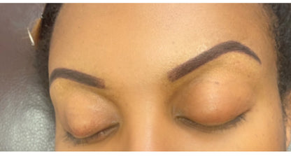 Ombre Powdered Brows